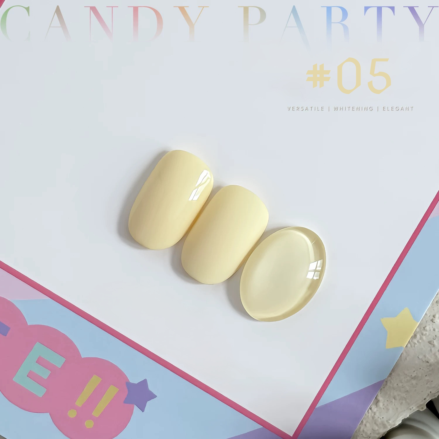 MIANEL 12ML Cute Nails Candy N - Nail Art Yellow 评论和价格