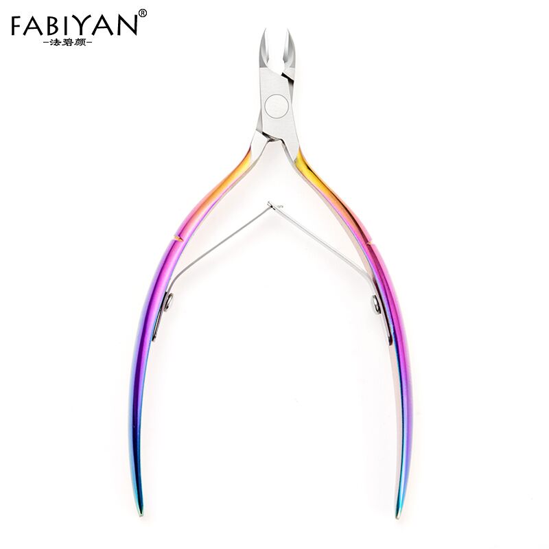Stainless Steel Cuticle Nipper - Nail Art Rainbow 评论和价格