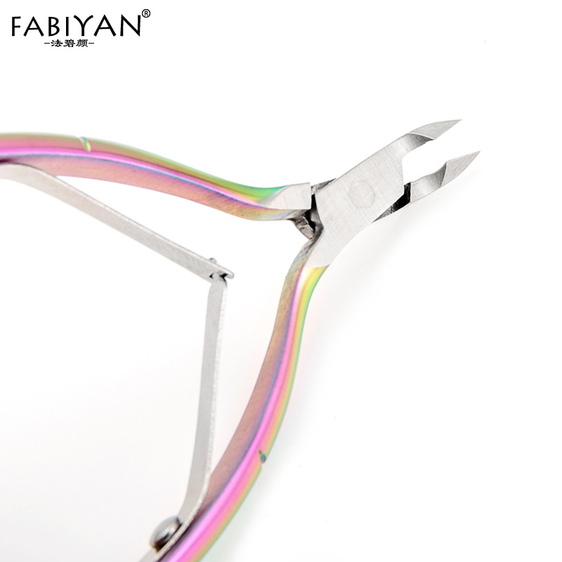 Stainless Steel Cuticle Nipper - Nail Art Rainbow 评论和价格
