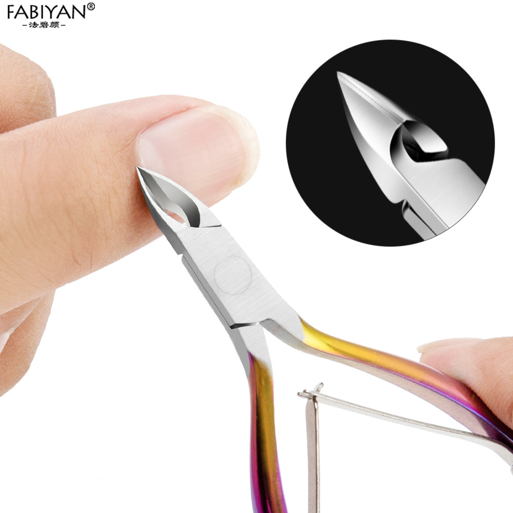Stainless Steel Cuticle Nipper - Nail Art Rainbow 评论和价格