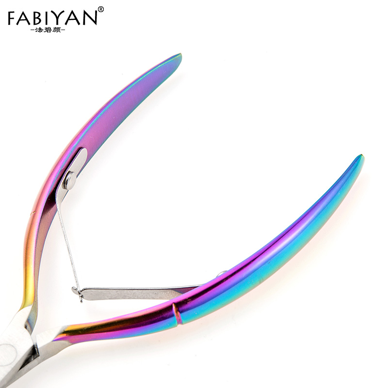 Stainless Steel Cuticle Nipper - Nail Art Rainbow 评论和价格