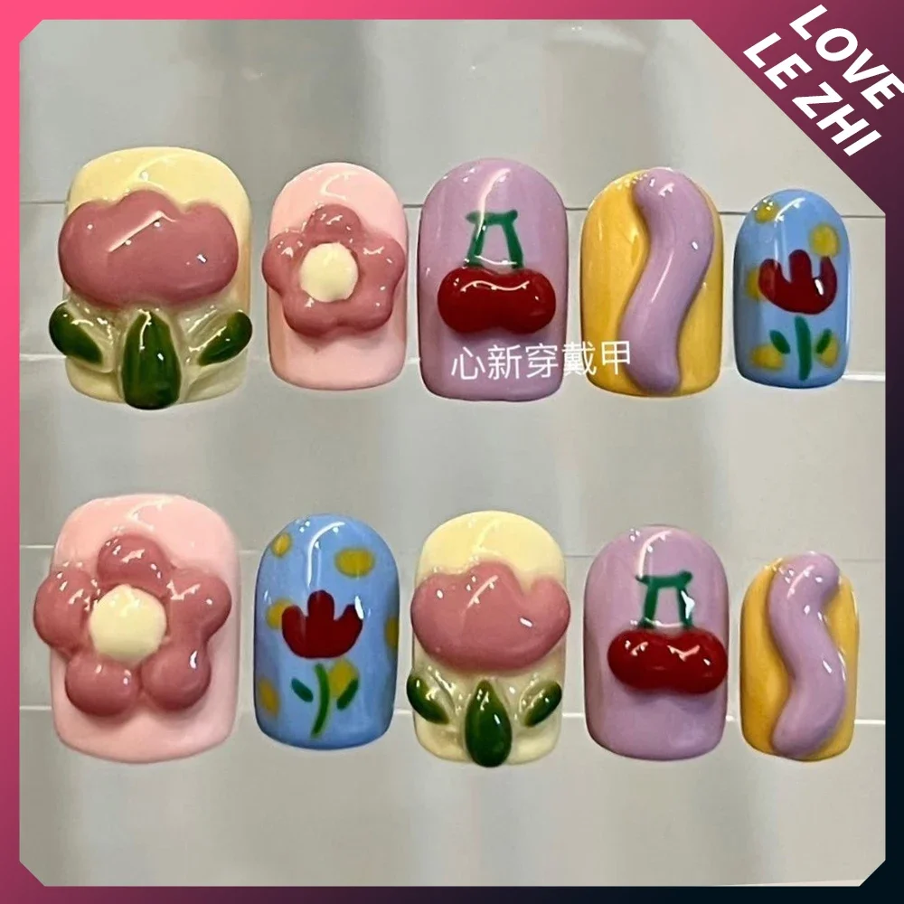 10Pcs Diy Creativity Funny Mas - Nail Art Love 评论和价格