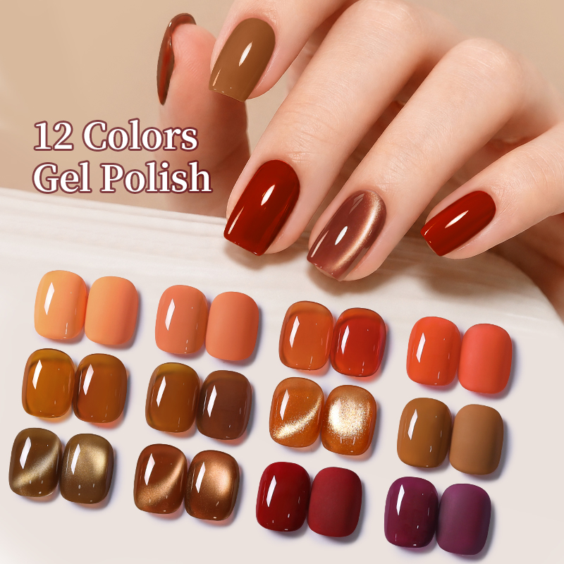 BORN PRETTY 12 Colors Autumn G - Nail Art Yellow 评论和价格