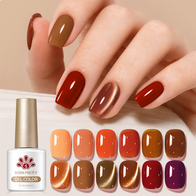 BORN PRETTY 12 Colors Autumn G - Nail Art Yellow 评论和价格