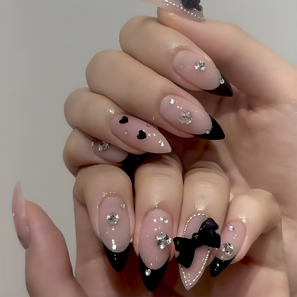 24pcs Wearable Press on Nails  - Nail Art Love 评论和价格