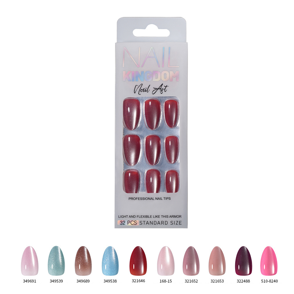 VITAGWX 32pcs Press on Nails A - Nail Art Eye Cat 评论和价格