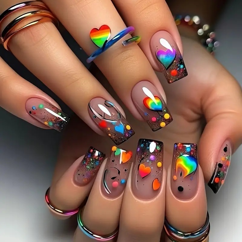 24PCS Nude Press on Nails Shor - Nail Art Love 评论和价格