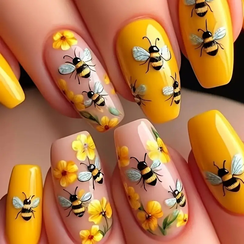 24PCS Nude Press on Nails Shor - Nail Art Love 评论和价格