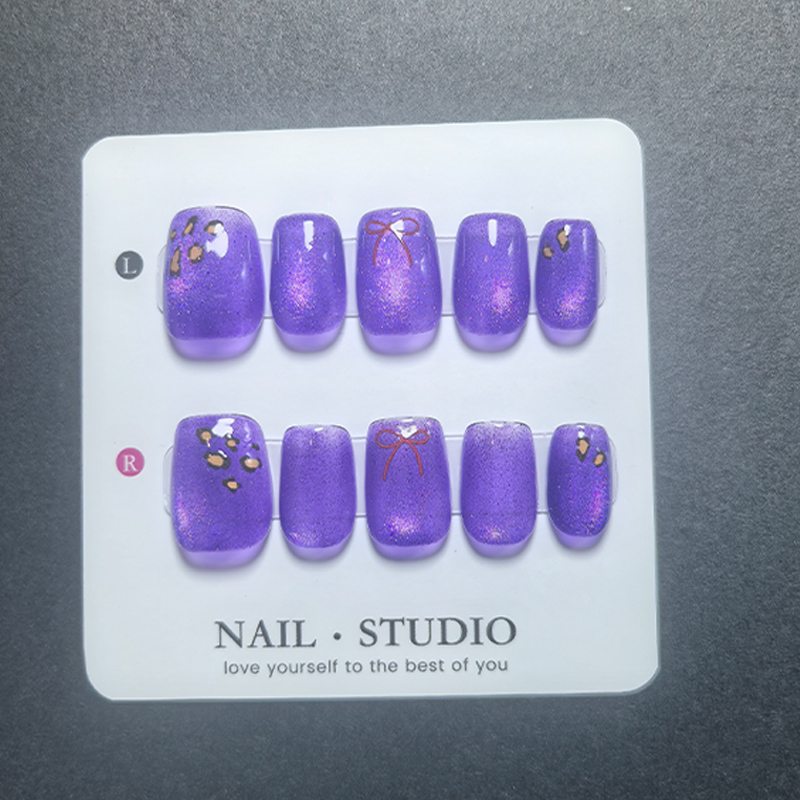 Cat Eye Press on Nails 10Pcs,  - Nail Art Eye Cat 评论和价格
