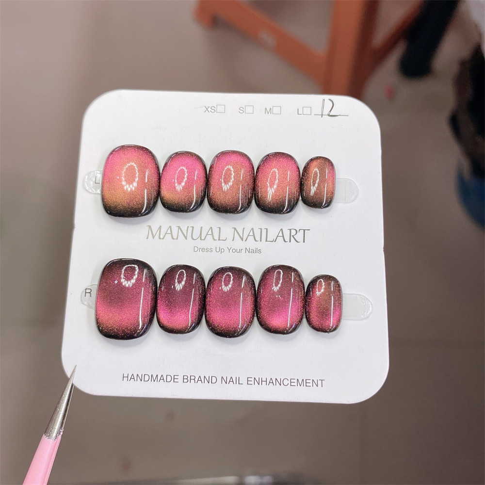 10pc Purely Handmade Wearable  - Nail Art Eye Cat 评论和价格