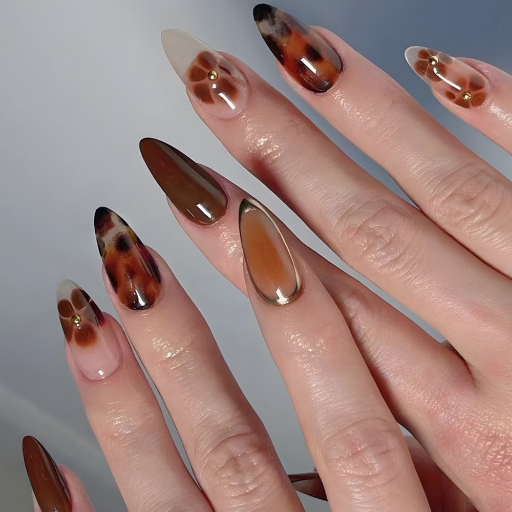 24pcs Fashion Rhinestone Press - Nail Art French 评论和价格