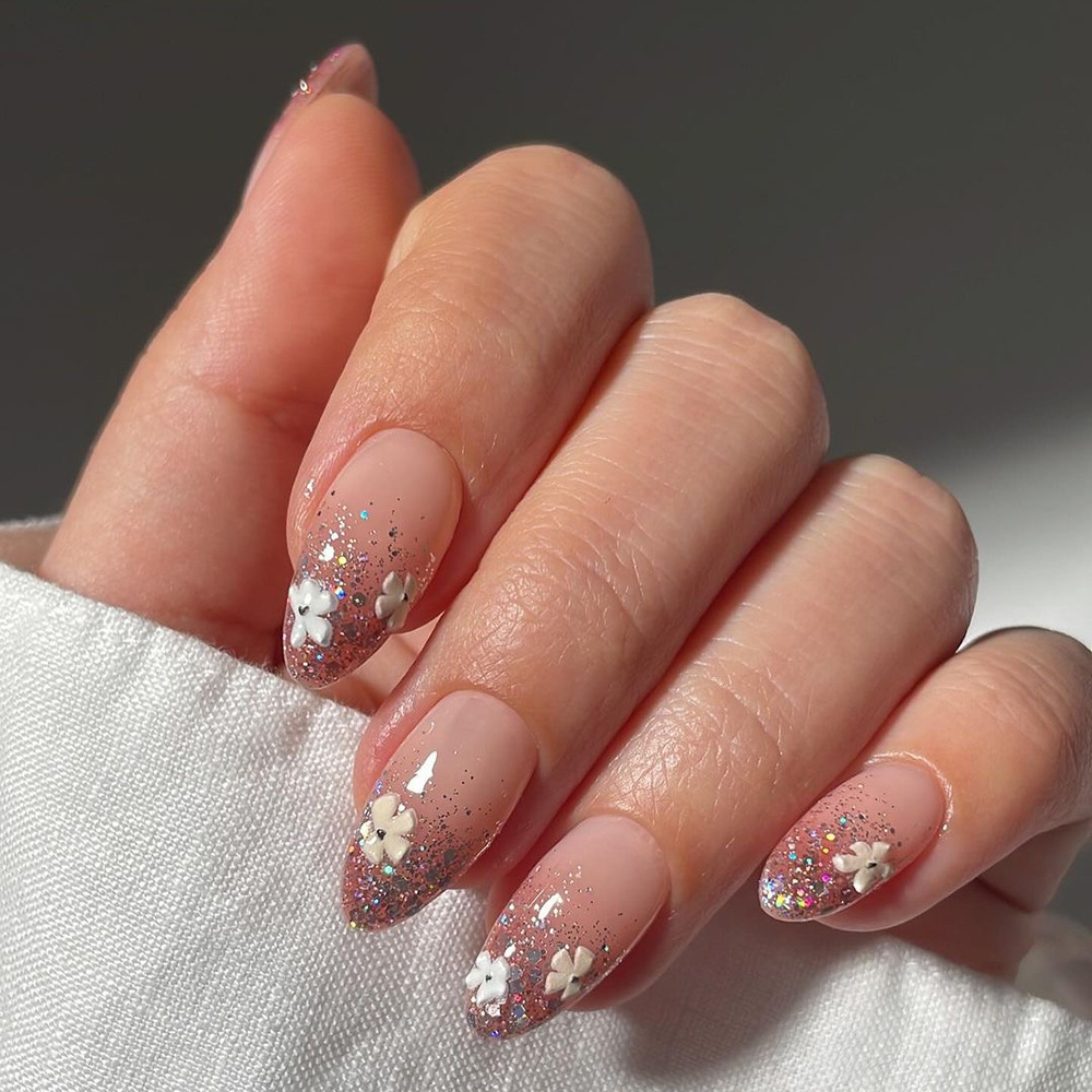 24pcs Fashion Rhinestone Press - Nail Art French 评论和价格