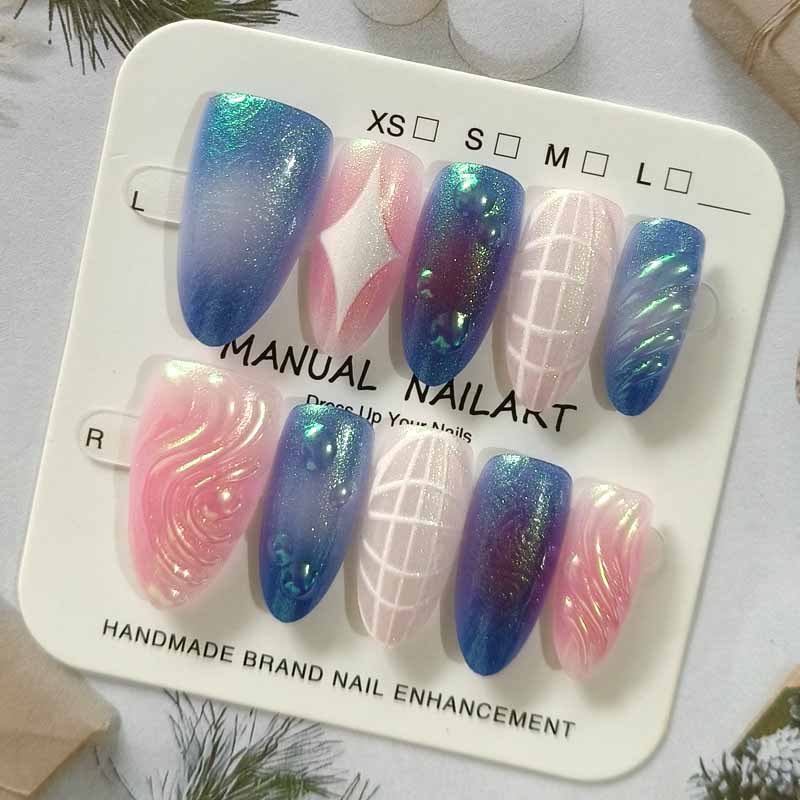 10Pcs Sparkling Cat Eye Wearin - Nail Art Eye Cat 评论和价格