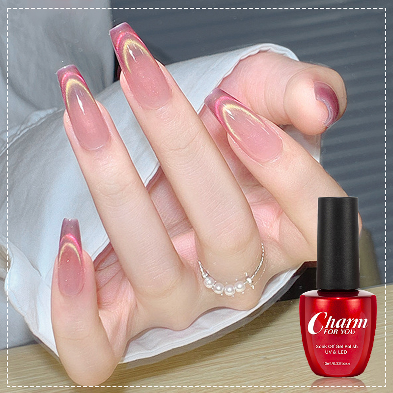 6 Colors Aurora Cat Eye Magnet - Nail Art Rainbow 评论和价格
