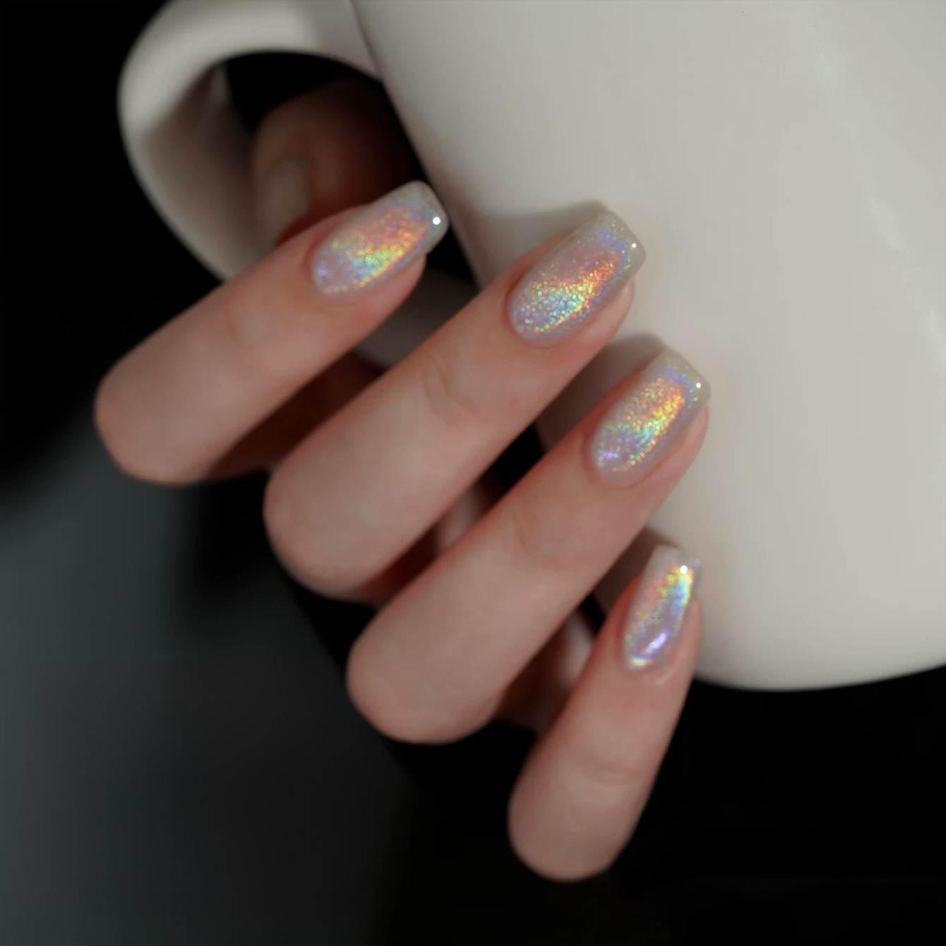 MIANEL  Laser No Background Co - Nail Art Rainbow 评论和价格