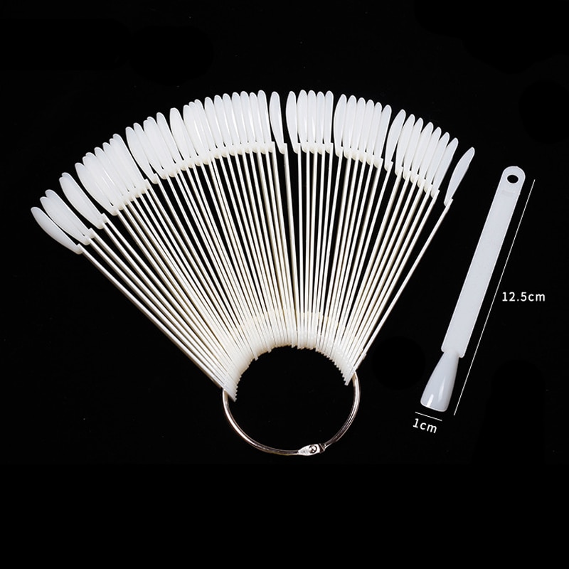 Nail Display Sticks Clear Natu - Nail Art Quotes 评论和价格