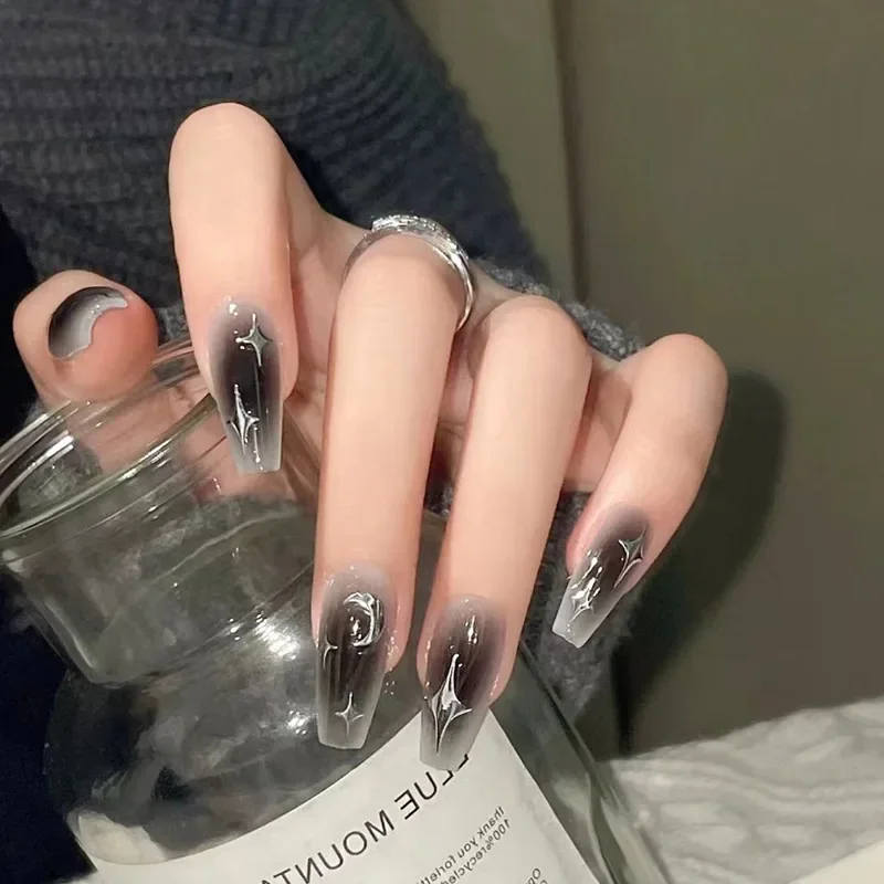 24Pcs/Set Dark Spice Wearable  - Nail Art Love 评论和价格