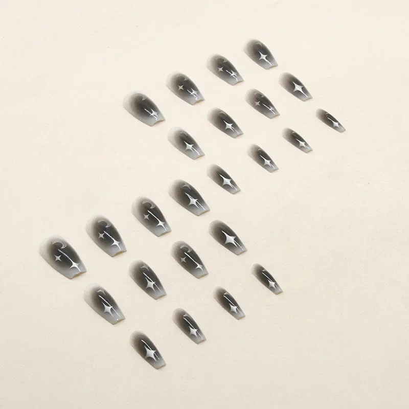 24Pcs/Set Dark Spice Wearable  - Nail Art Love 评论和价格