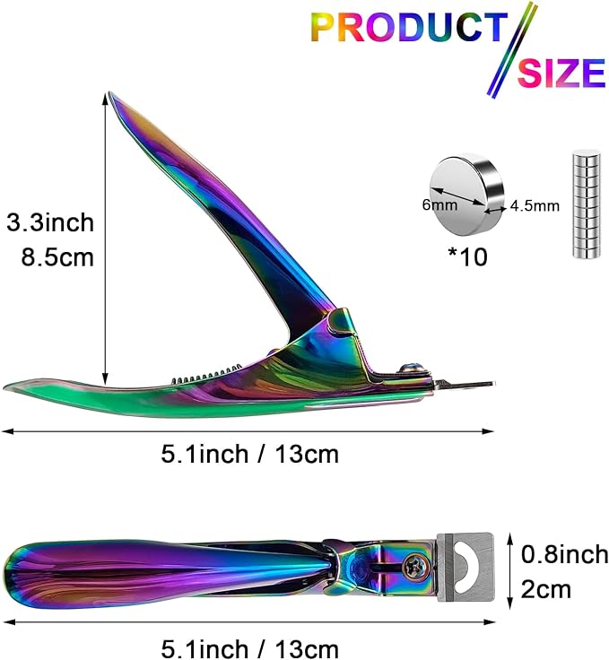Acrylic Nail Cutter with Magne - Nail Art Rainbow 评论和价格