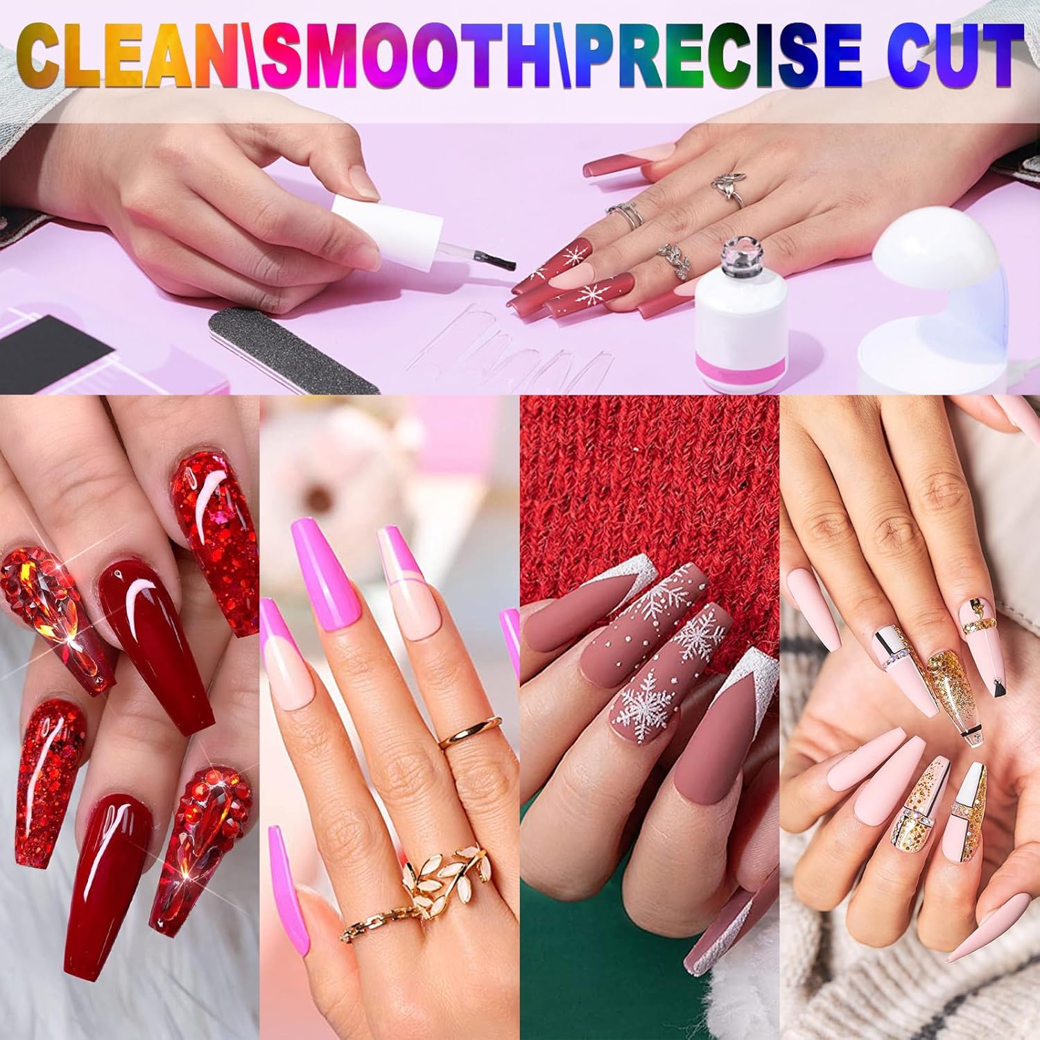 Acrylic Nail Cutter with Magne - Nail Art Rainbow 评论和价格