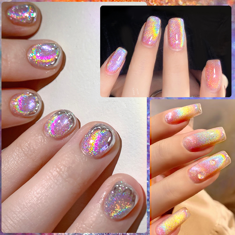 LILYCUTE 7ML Rainbow Red Glass - Nail Art Rainbow 评论和价格