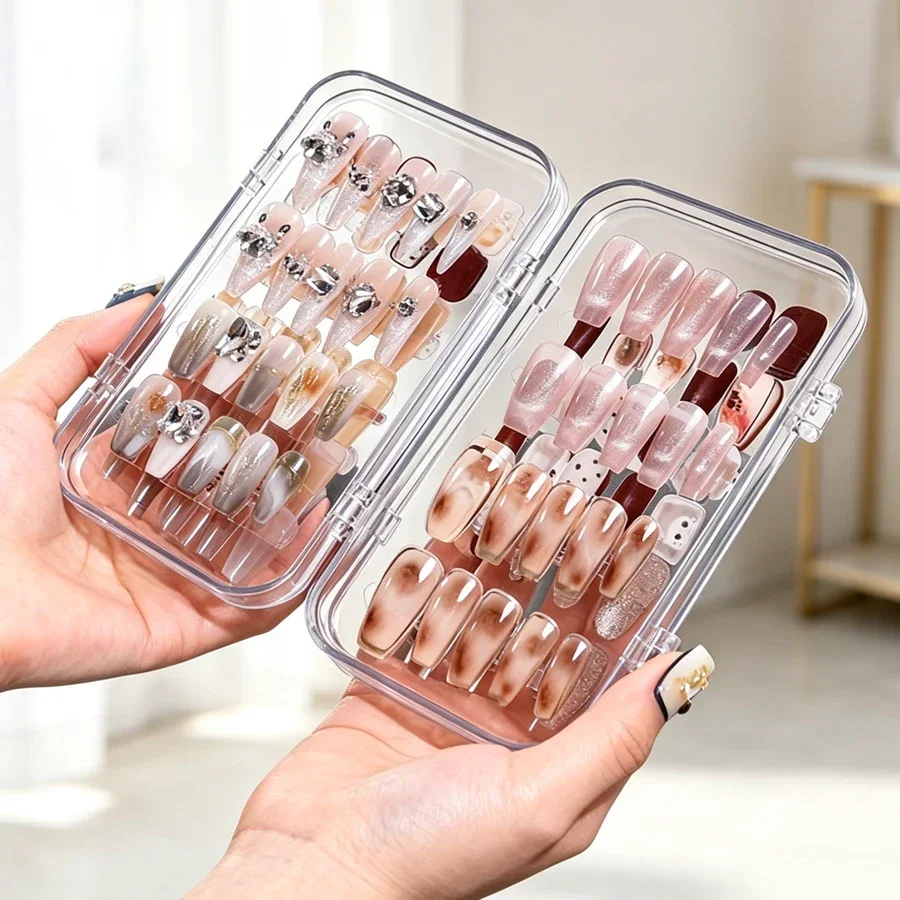 Clear Foldable Press On Nail S - Nail Art Quotes 评论和价格