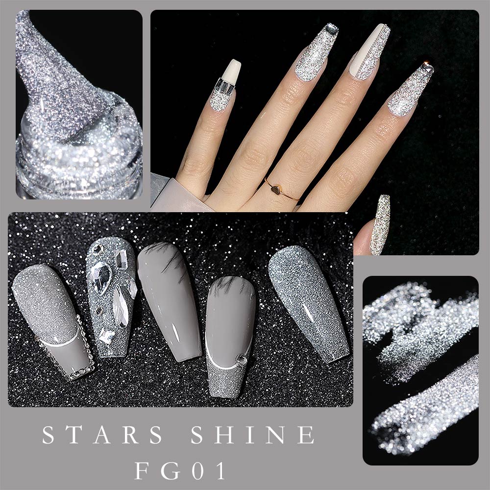 Canni Reflective Gel Bright Ef - Nail Art Rainbow 评论和价格