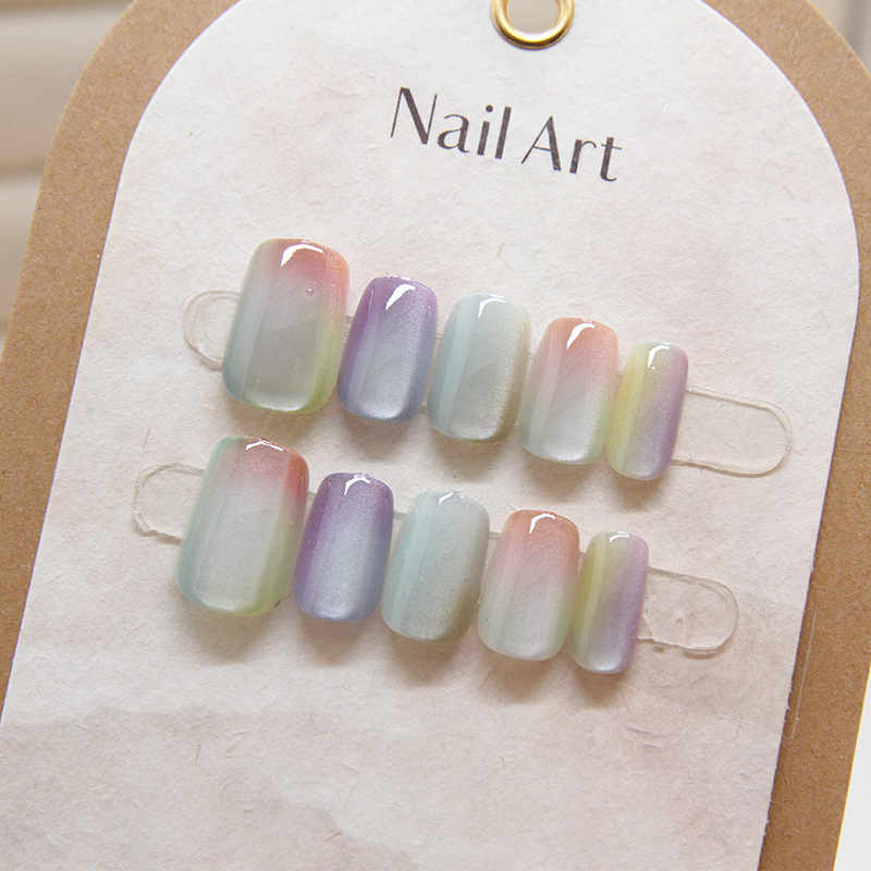 10 Pcs Women Fashion Chic Mult - Nail Art Eye Cat 评论和价格