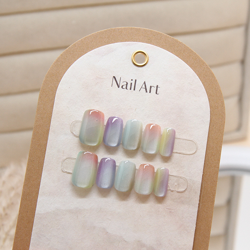 10 Pcs Women Fashion Chic Mult - Nail Art Eye Cat 评论和价格