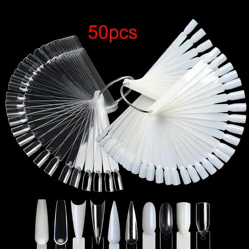 50 Nail Sample Sticks with Rin - Nail Art Quotes 评论和价格