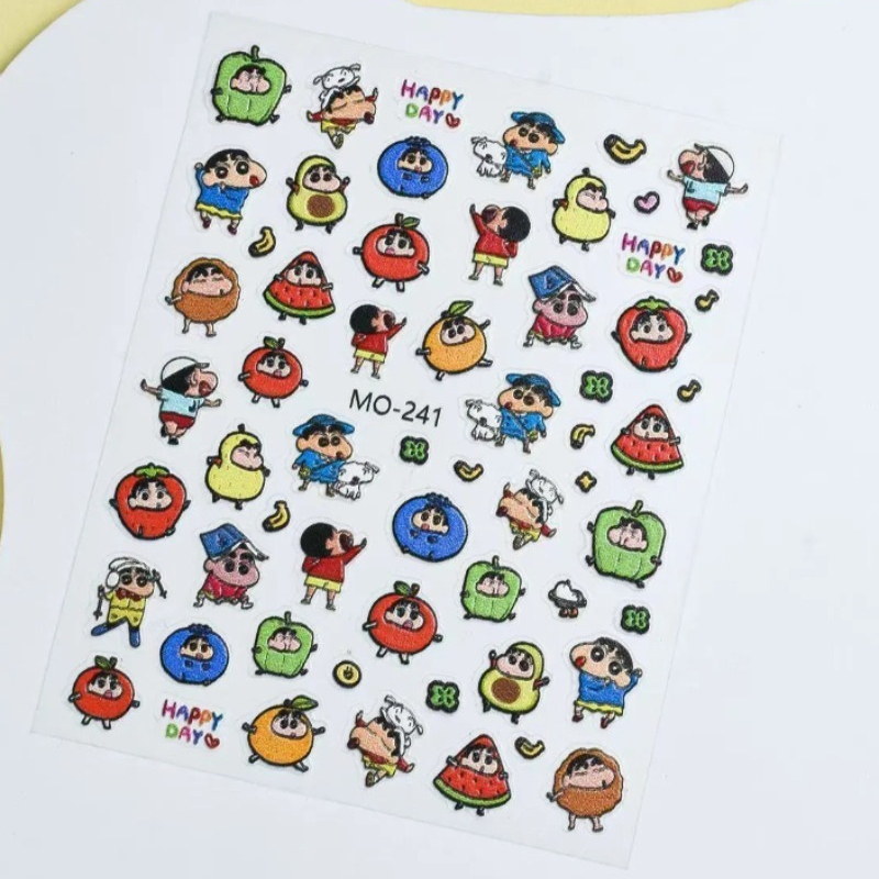 Crayon Shin-chan Creative Pape - Nail Art Quotes 评论和价格