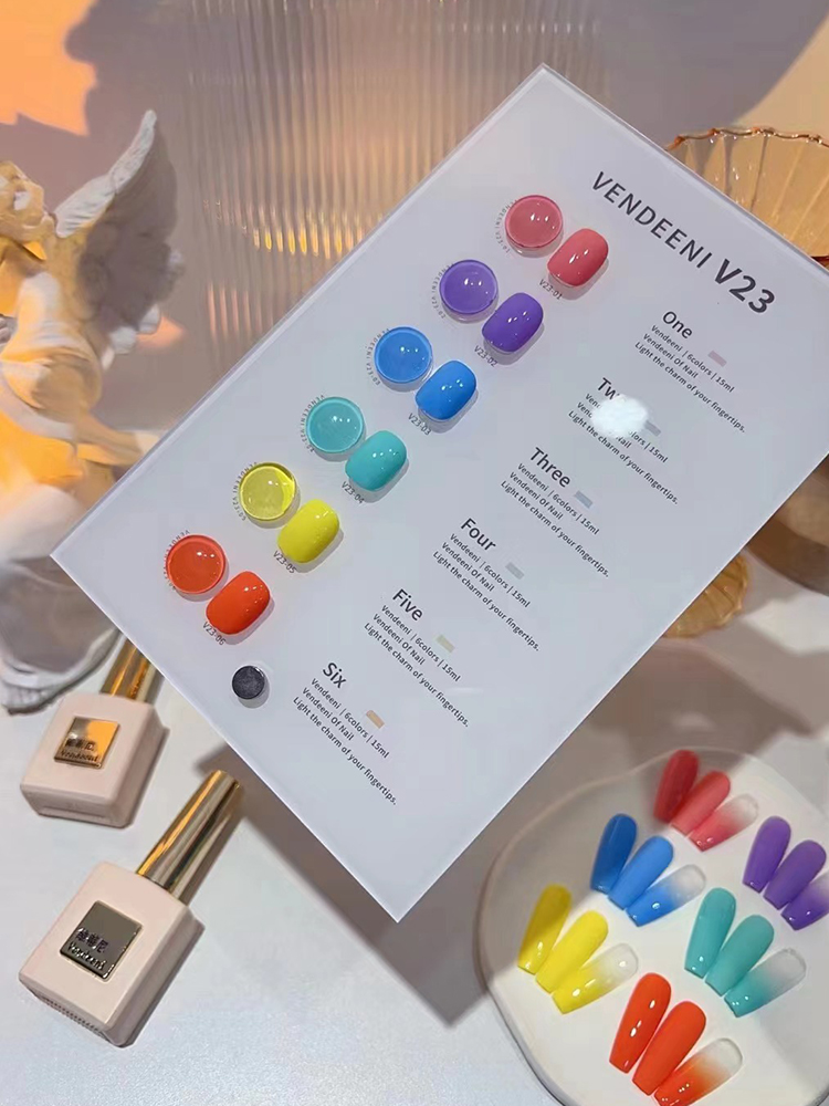 VENDEENI 18 Colors 12 Color Gl - Nail Art Eye Cat 评论和价格